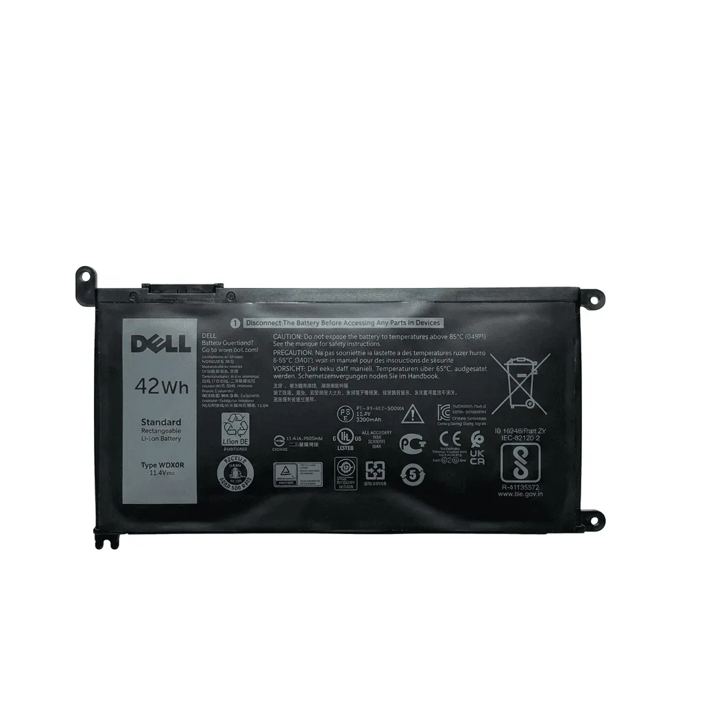 Dangerous swollen laptop battery comparison showing severe lithium pouch expansion